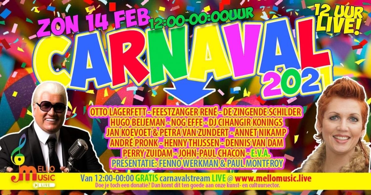 Paul & Fenno van Olleke Bolleke Radio vieren dit weekend ongekende op wijze carnaval 2021