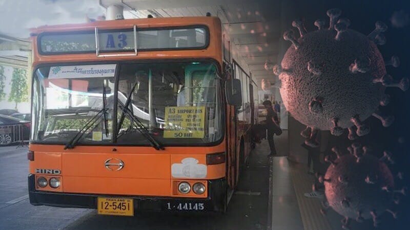 Busconducteur van de BMTA in Bangkok positief op het Covid19 virus getest