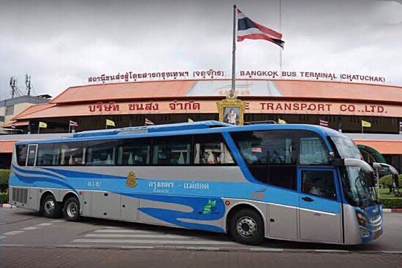 Het Thaise busbedrijf Transport Co. zet tijdens de komende Songkran periode 5.000 extra busreizen in