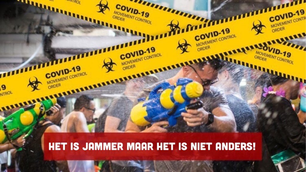 NOG NOOIT IS HET SONGKRAN FEEST IN THAILAND ZO BELABBERD BEGONNEN