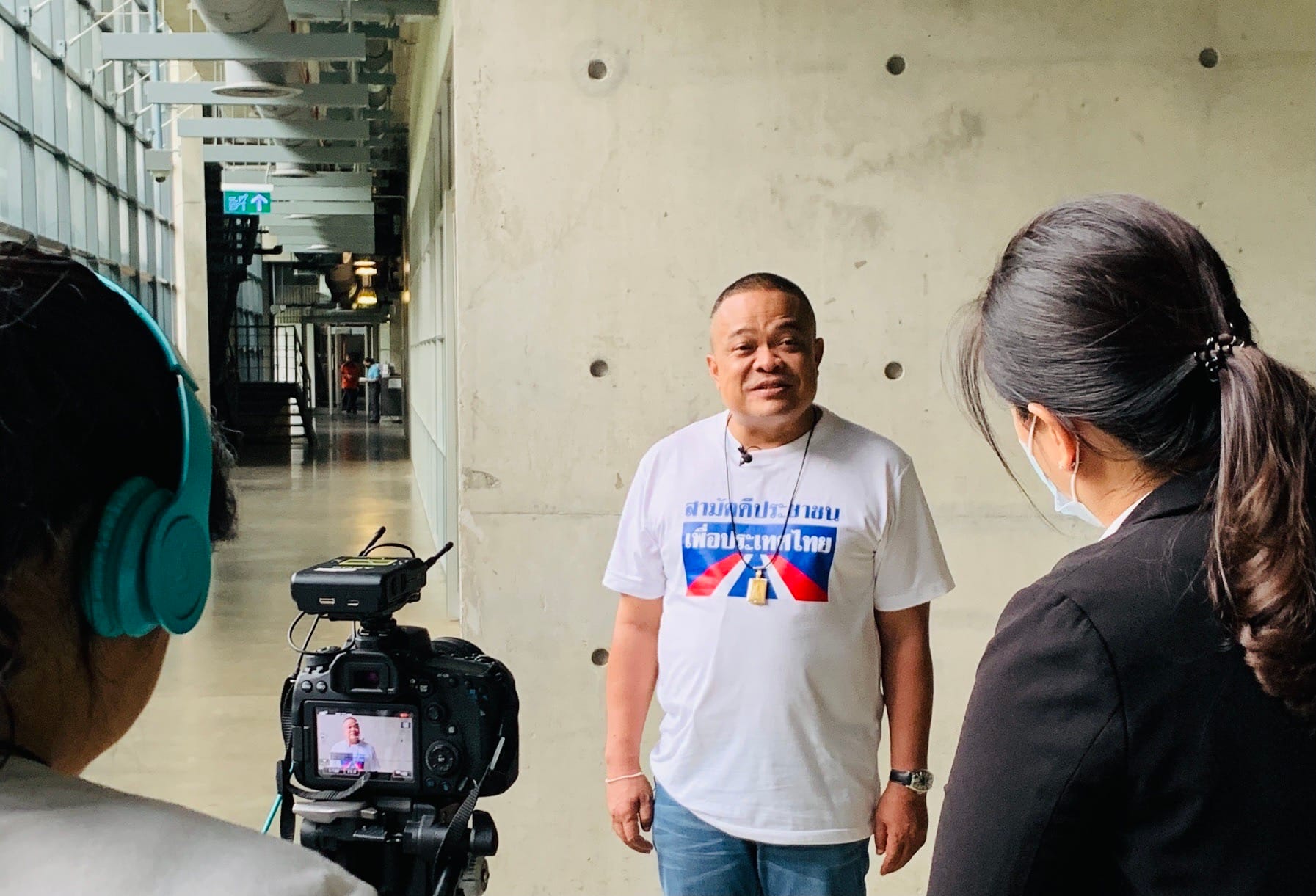 Khun Jatuporn roept bevolking op voor een grote demonstratie komende zondag