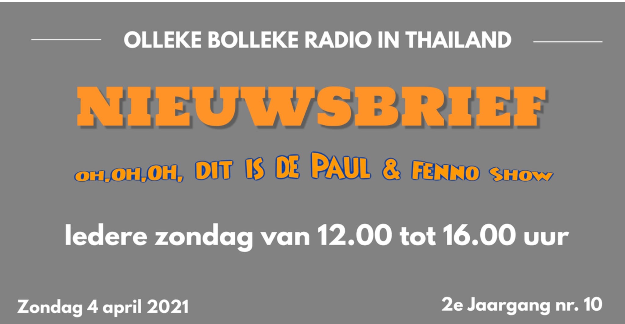 Olleke Bolleke in Thailand wenst al zijn leden overal ter wereld fijne paasdagen!