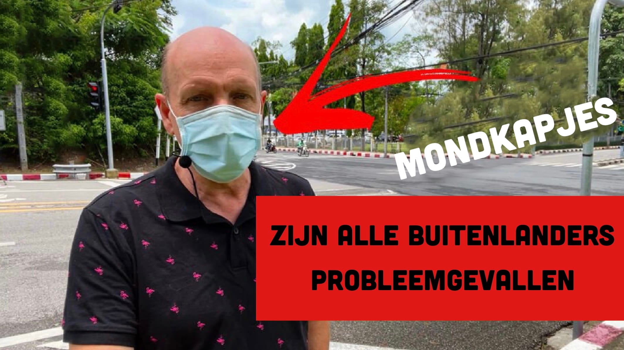 VIDEOCLIP | Buitenlanders die in Thailand geen mondkapjes dragen zijn probleemgevallen, zo meent de vice-gouverneur van Phuket