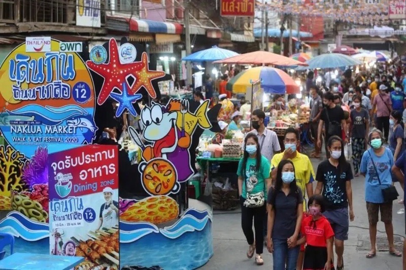 De gemeente Pattaya wilt het event “Walk and Eat in Naklua” met de nodige Covid19 voorzorgsmaatregelen laten door gaan!