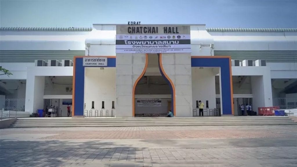 In de Isaan neemt het aantal infecties af, het veldhospitaal met 200 bedden in Nakhon Ratchasima gaat sluiten