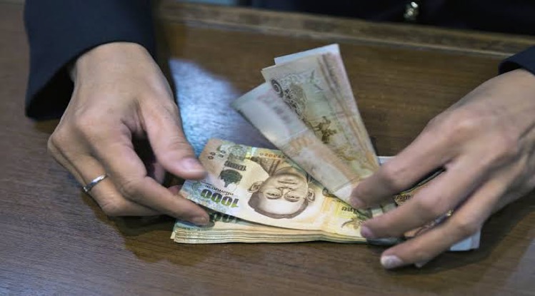 Het aantal geldwisselkantoren in Thailand significant gedaald