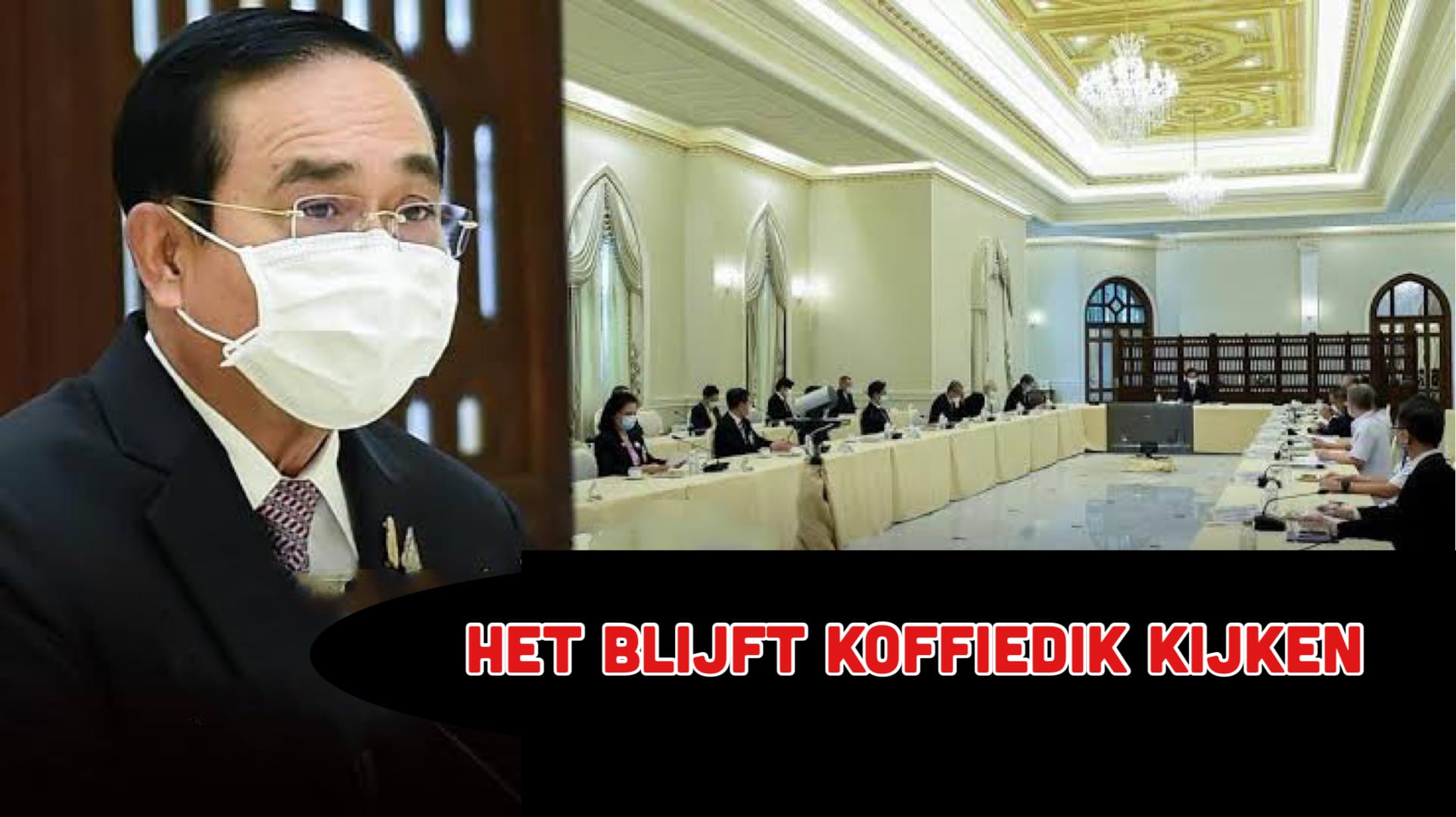 Premier Prayut onzeker of de 7-daagse lockdown van Bangkok de verspreiding van COVID19 virus zou stoppen