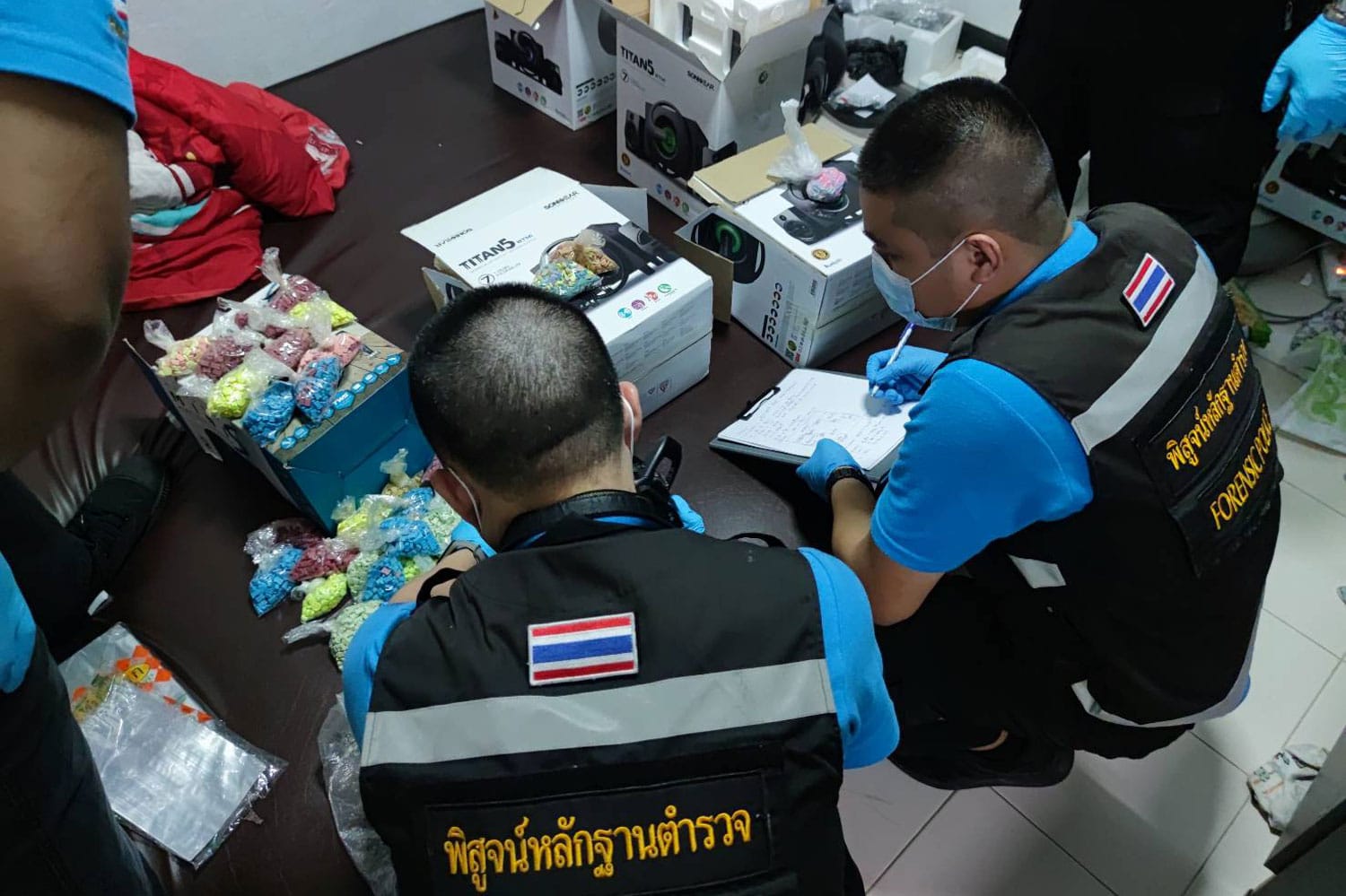 Nigeriaanse man voor verkoop van ecstasy in clubs in de Thaise hoofdstad Bangkok gearresteerd