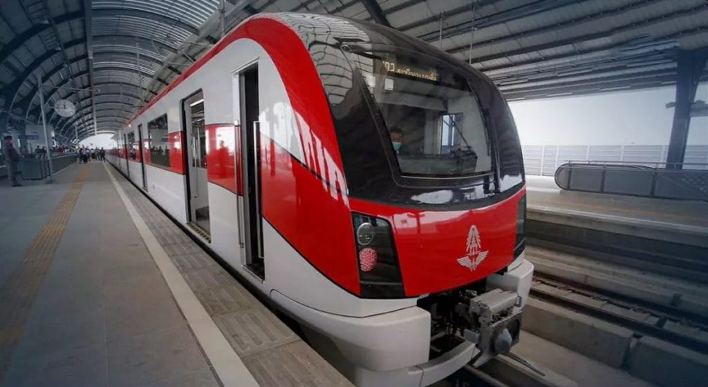 De SRT Red Line in Bangkok gaat komende maandag om 6 uur in de morgen van start