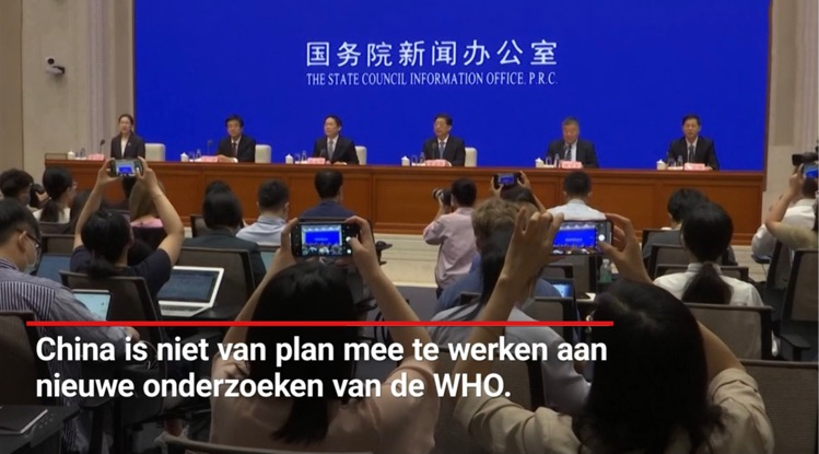 China hekelt WHO-plan voor vervolgonderzoek naar herkomst virus