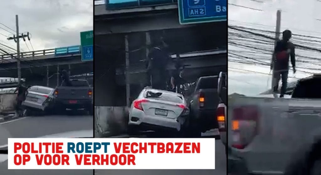 VIDEOCLIP | Het vechten op de Onnut Road in Bangkok krijgt een straatje