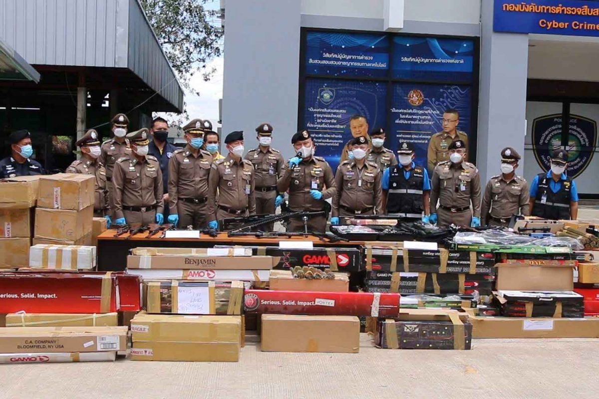 Politie arresteert wapenhandelaren in Chiang Rai en Khon Kaen
