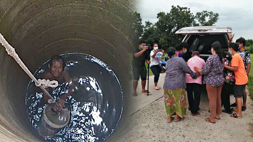 VIDEOCLIP | Thaise man na 15 jaar herenigd met familie na val in een diepe waterput