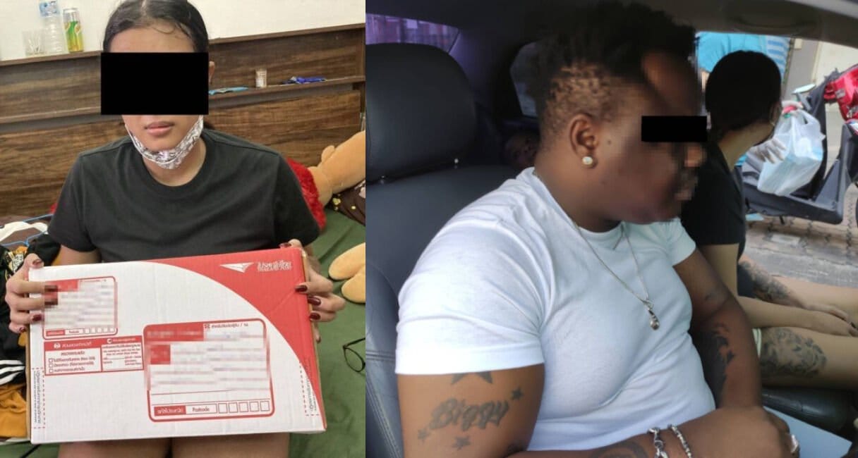 Tip zorgt ervoor dat een stel in Bangkok gearresteerd wordt voor verzending van 490 gram meth naar Australië