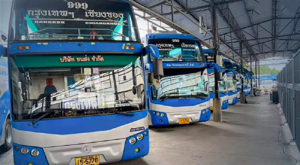 De Thaise busmaatschappij Transport Co schort alle interprovinciale busdiensten op