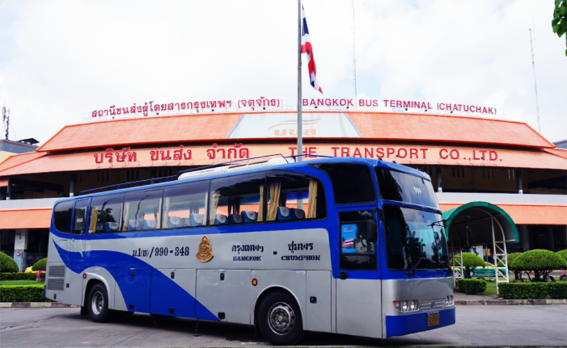 Het provinciale busverkeer wordt komende woensdag in Thailand hervat