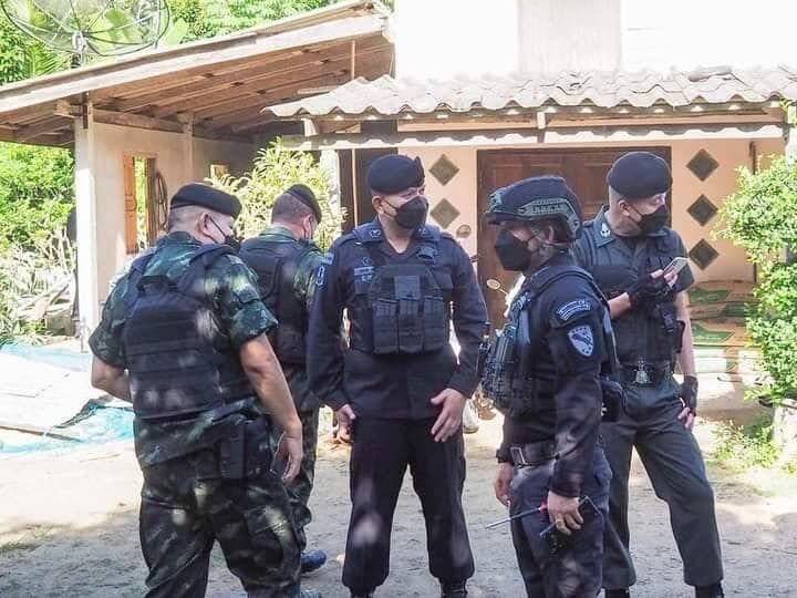Is Pattani werd een Thaise opstandeling gezocht voor vermoedelijke moord van leger officieren