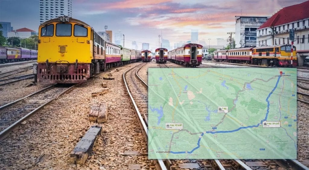 De SRT trekt er 10,25 miljard baht vooruit om land voor een dubbelspoorproject in het noordoosten van Thailand te onteigenen.