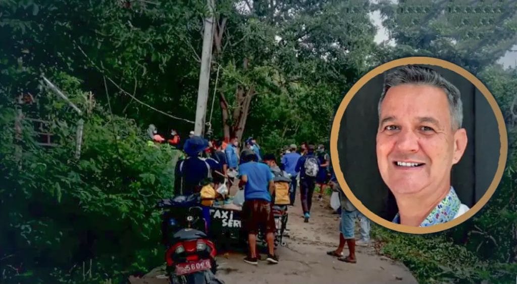 De politie van Phi Phi politie speurt samen met de lokale bevolking naar een vermiste Oostenrijkse hotelmanager