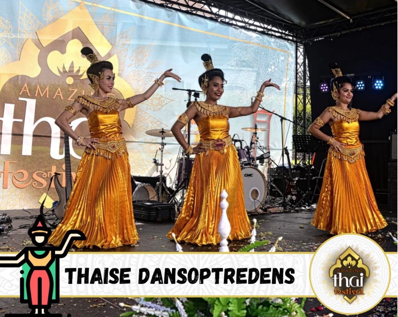 Amazing Thai Festival in Laakdal ten voordele van Bamboo School Thailand