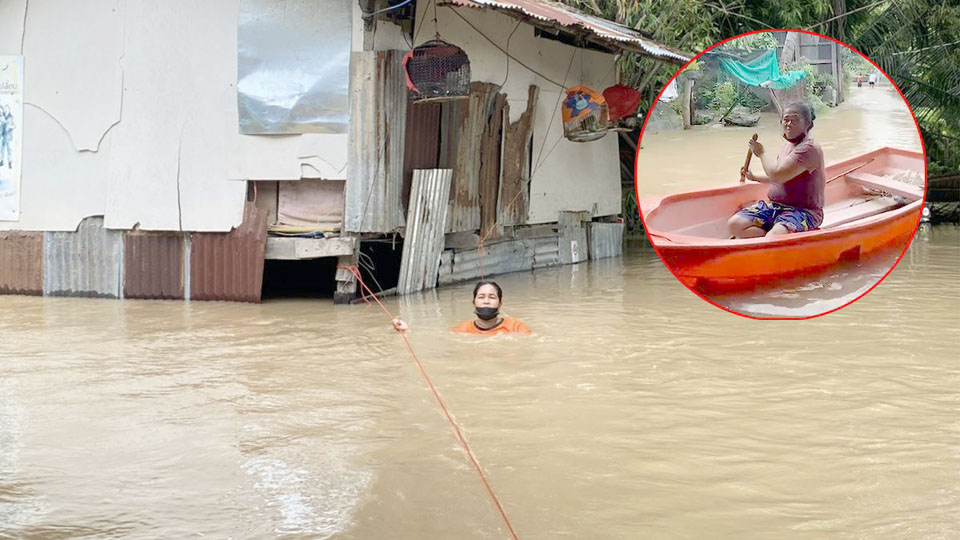 Zware regens blijven het noorden en noordoosten van Thailand de komende dagen teisteren