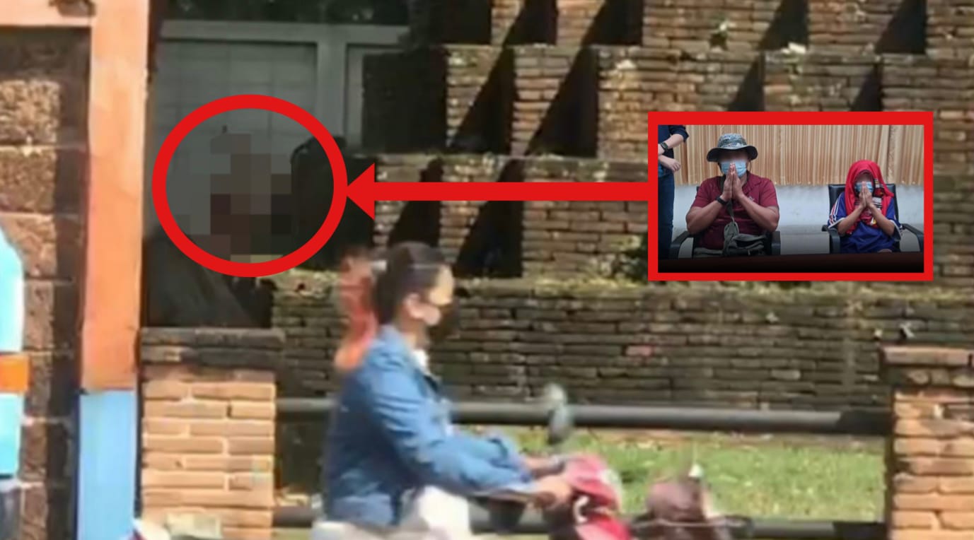 Amoureus stel betrapt op ‘kezen” in het openbaar in Chiang Mai