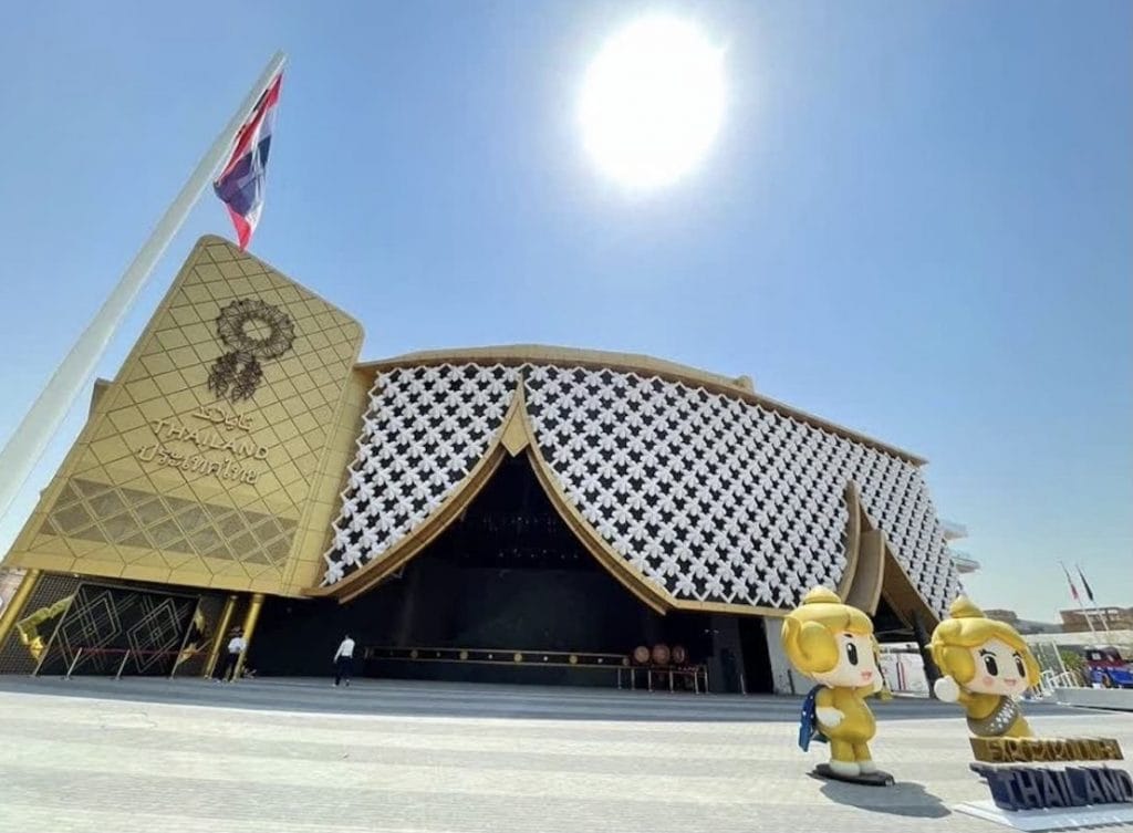 Het paviljoen van Thailand heeft op de World Expo 2020 in Dubai een enorme aantrekkingskracht