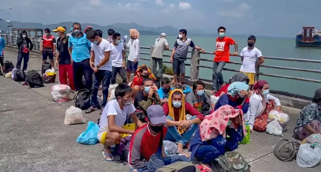 120 Myanmarese arbeiders over de grens gezet wegens illegale binnenkomst