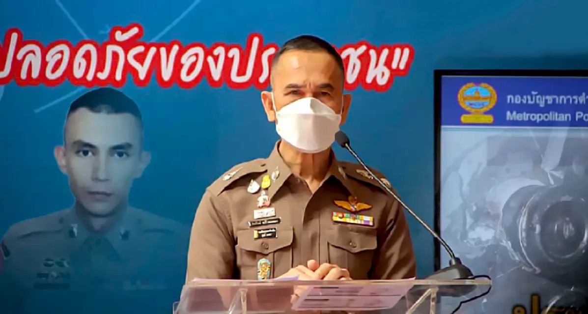 Demonstranten in Bangkok gearresteerd inzake moordaanslag op agent in het Din Daeng gebied
