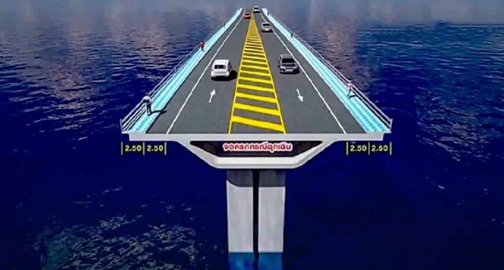 De provincie Trat voert weer een onderzoek voor een brug naar Koh Chang