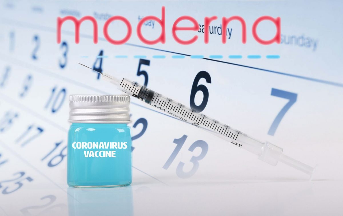 Het veelbelovende Moderna vaccins wordt in de eerste dagen van november in Thailand verwacht