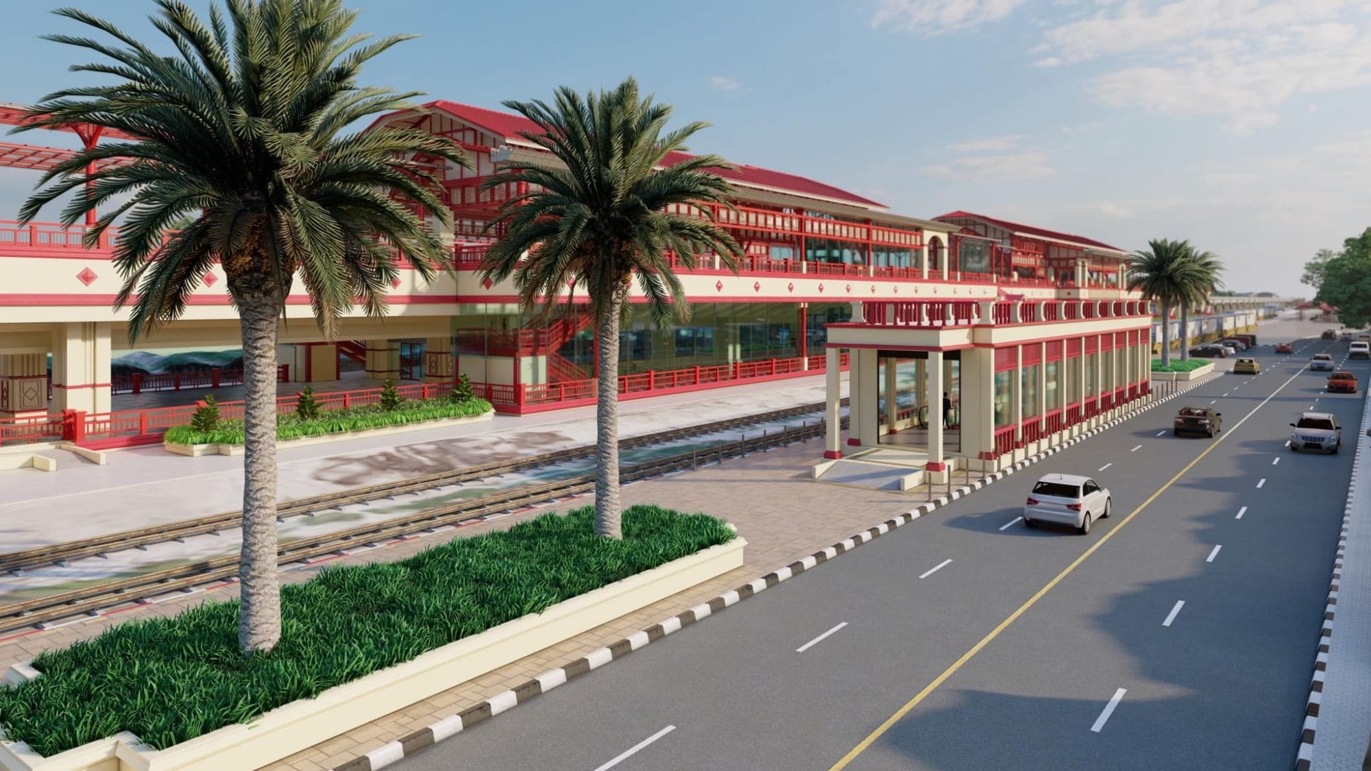 Een hightech treinstation zal de plaats van het pittoreske treinstation van Hua Hin in de toekomst overnemen