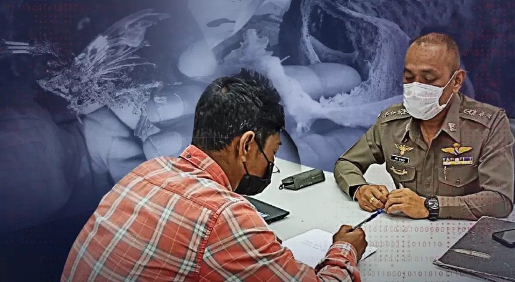 De politie ondervraagt ​​verdachten om het brein achter de immense slachting van zwaluwen op Phatthalung in Thailand te vinden