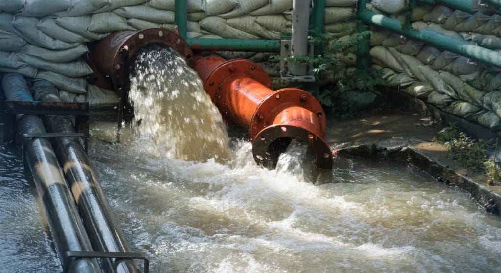 Het Thaise DDPM gaat overstroming’s water op slaan voor gebruik tijdens het droge seizoen