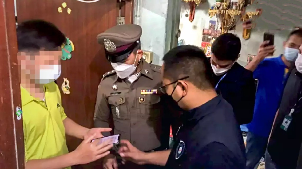 Bangkokiaan gepakt voor het runnen van illegale pornosite