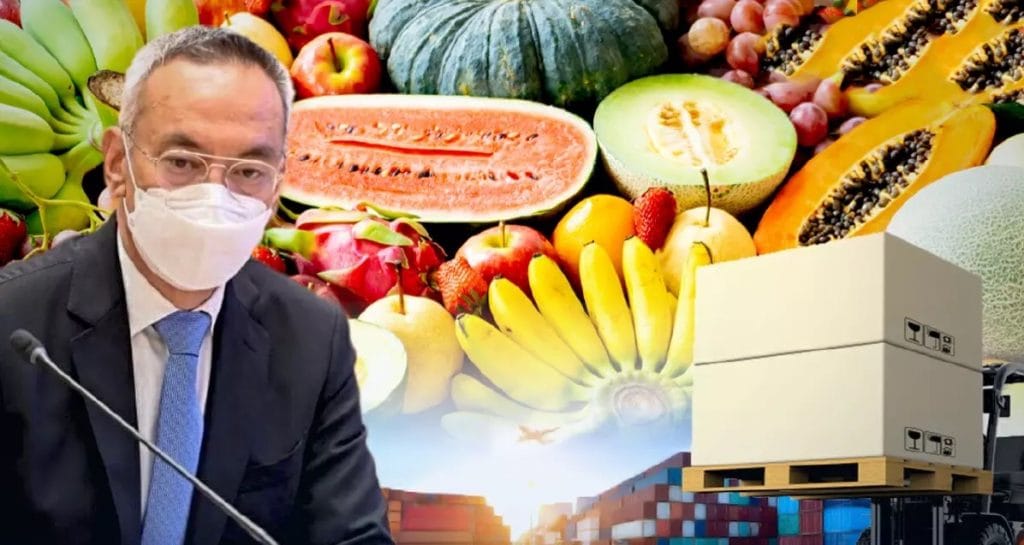 Het DITP van Thailand schetst nieuwe strategie om de Thaise fruitexport volgend jaar te stimuleren