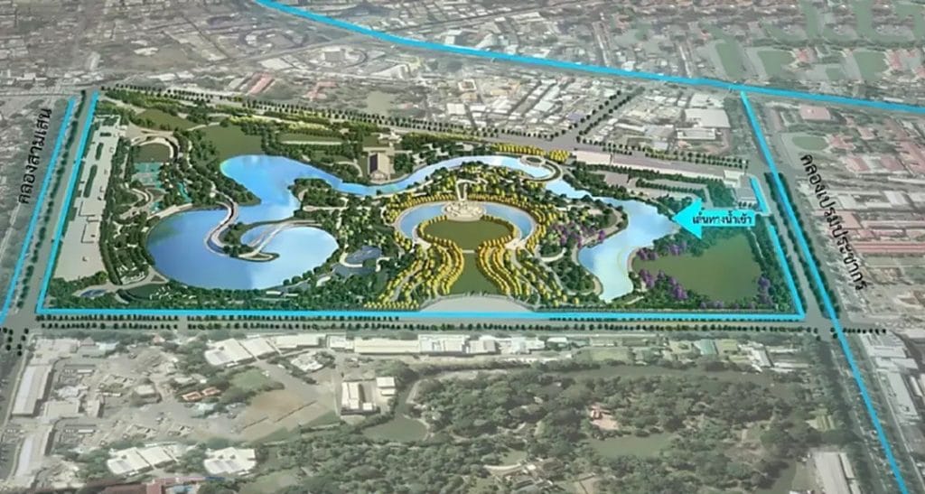 Het 279-rai grote King Rama IX Memorial Park in Bangkok zal een duurzaam ecosysteem, leercentra, activiteitengebieden en meer gaan krijgen