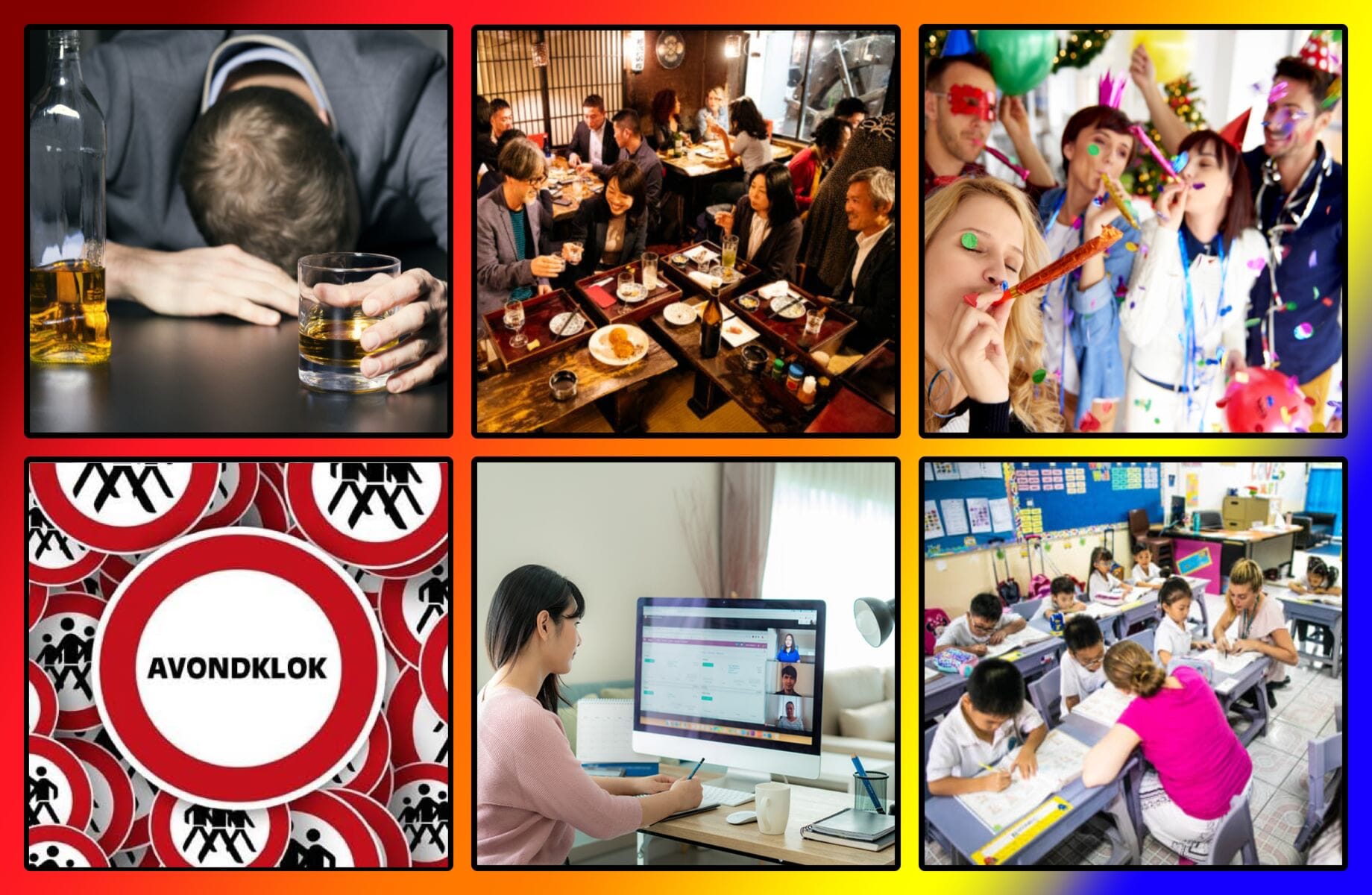 Hier de covid-zone-update van uw nieuwsbeer Olleke Bolleke in Thailand met thema’s als alcohol, avondklok, dineren, scholen en samenscholing