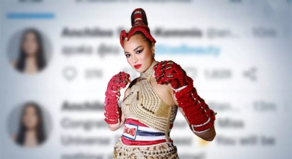 Body positive Anchilee gefeliciteerd door de nieuwe Thaise Miss Universe