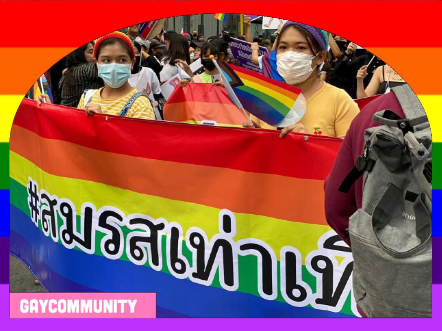 De gay community in Thailand staat op tegen de uitspraak van de rechtbank in Bangkok en twittert er sindsdien stevig op los