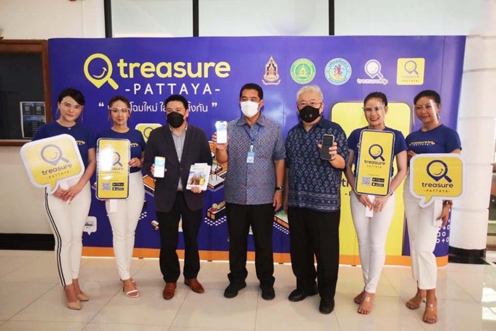De mediagekte overtreft realiteit van de nieuwe app ‘Treasure Trip Pattaya’