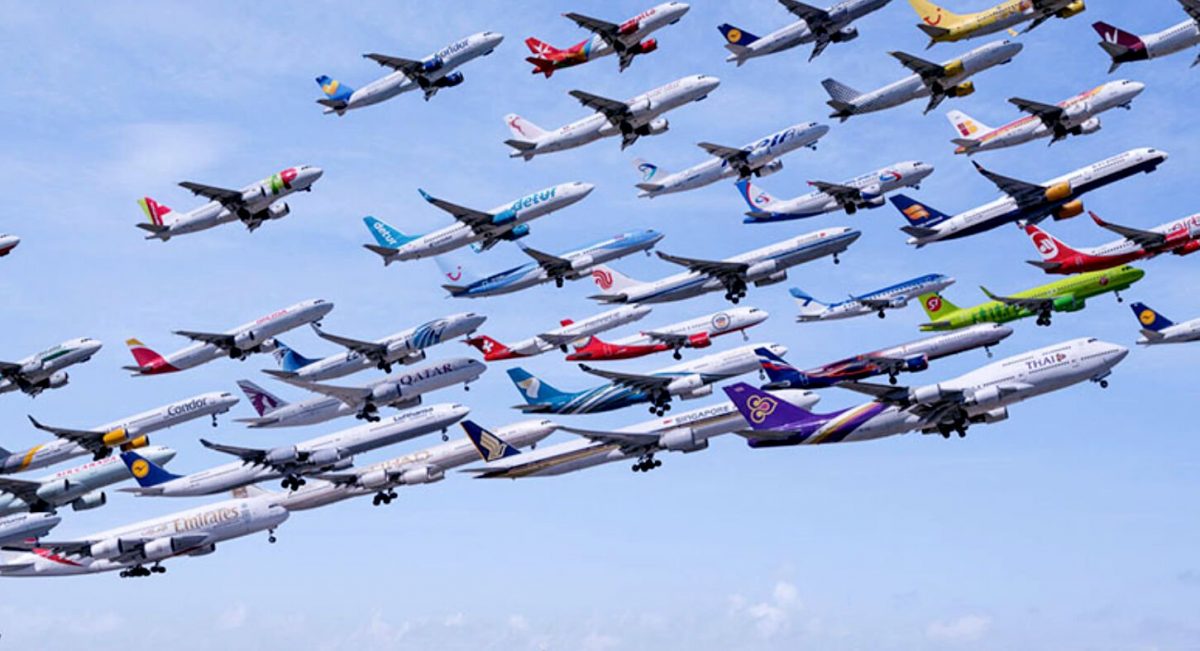 Het aantal internationale vluchten naar Thailand sinds november met 10 procent gestegen