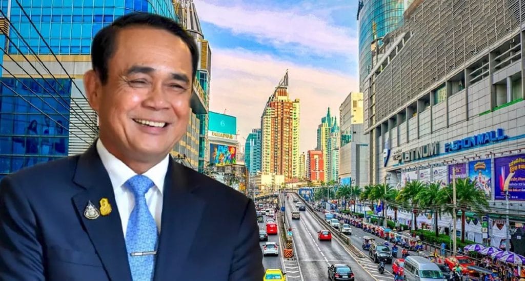 De premier van Thailand bedankt organisaties en burgers na het uitroepen van Bangkok tot beste stad voor een workation