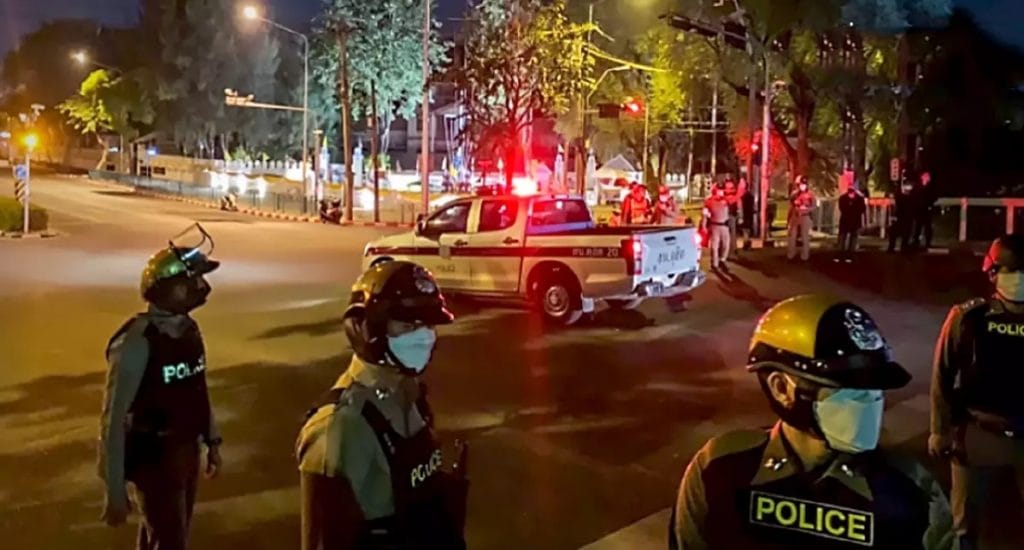 Politie Bangkok ontkent geweld tegen demonstranten van de Chana Rakthin-groep