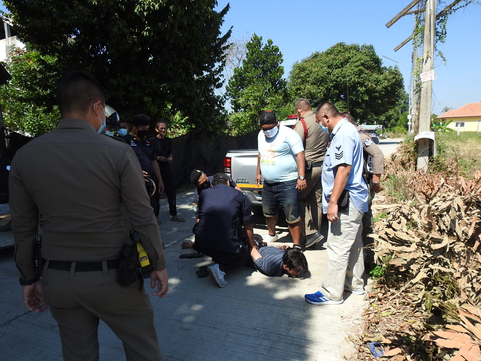 40-jarige man gearresteerd wegens aanranding van een 12-jarig meisje in de omgeving van Pattaya