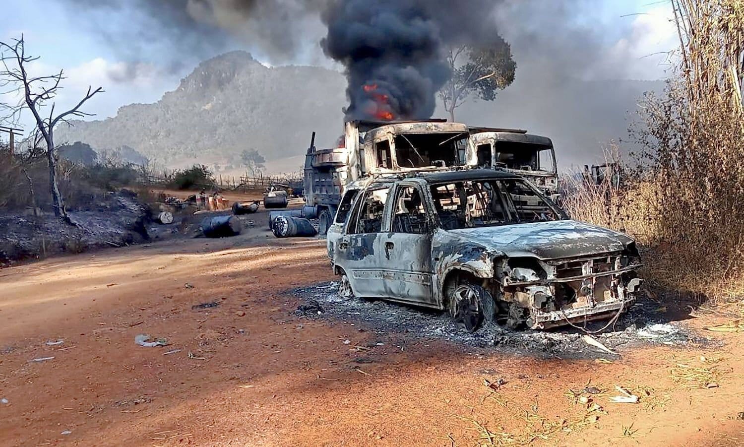 Bloedbad in Myanmar, eist het leven van méér dan 38 mensen