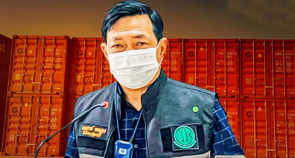 De eerste partij Thaise landbouwproducten is over de nieuwe spoorlijn van Laos – China naar de stad Chongqing onderweg