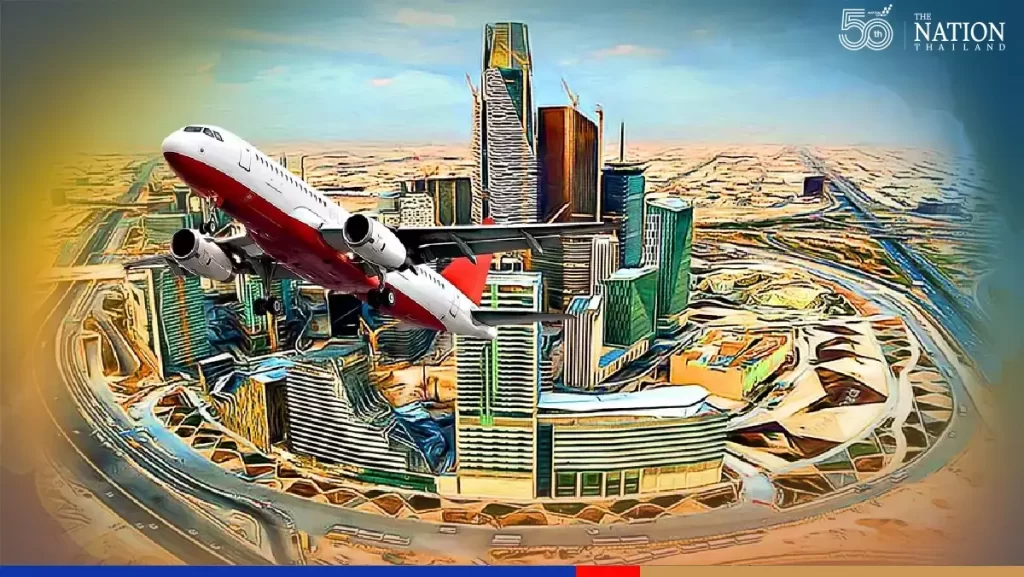 Saudische luchtvaartmaatschappij herleeft mogelijk in de maand mei al rechtstreekse vluchten naar Thailand 