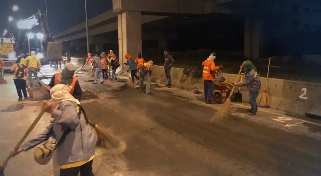 De Kamphaeng Phet 6 Road in Bangkok wordt twee maanden afgesloten voor reparatie