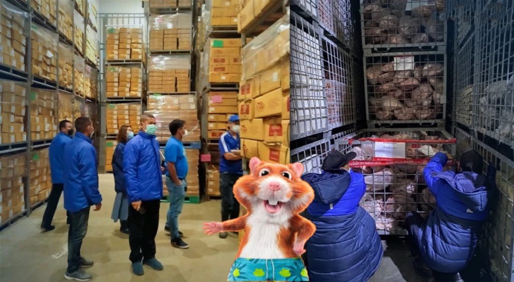 Thaise overheid treedt hard op tegen koelhuizen in Samut Sakhon, die verdacht worden van het hamsteren van varkensvlees